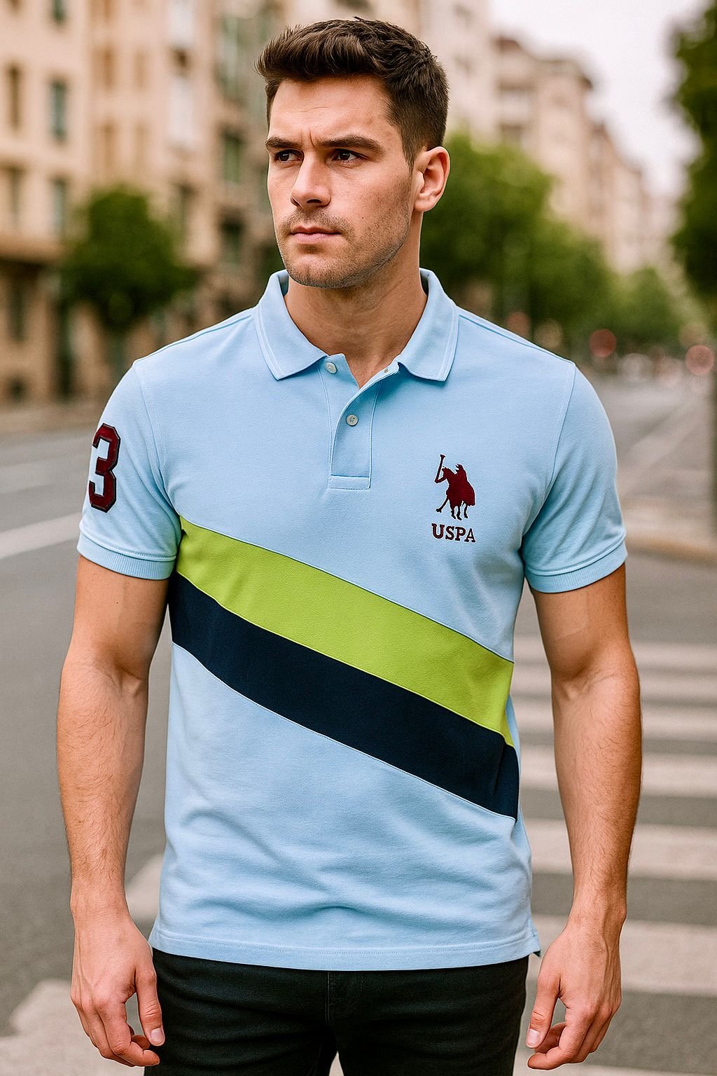Fancy Men Sky Blue