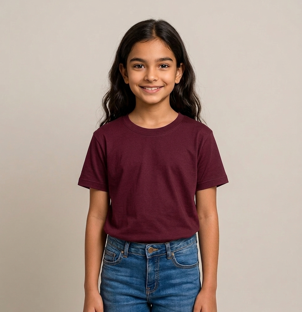 Solid Maroon(Children)